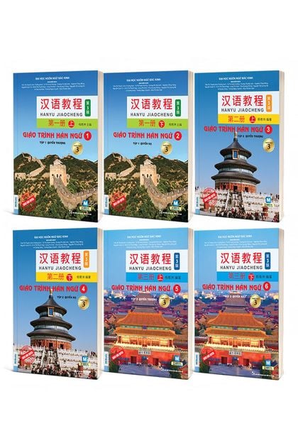 Combo Giáo Trình Hán Ngữ Phiên Bản 3 (6 cuốn)