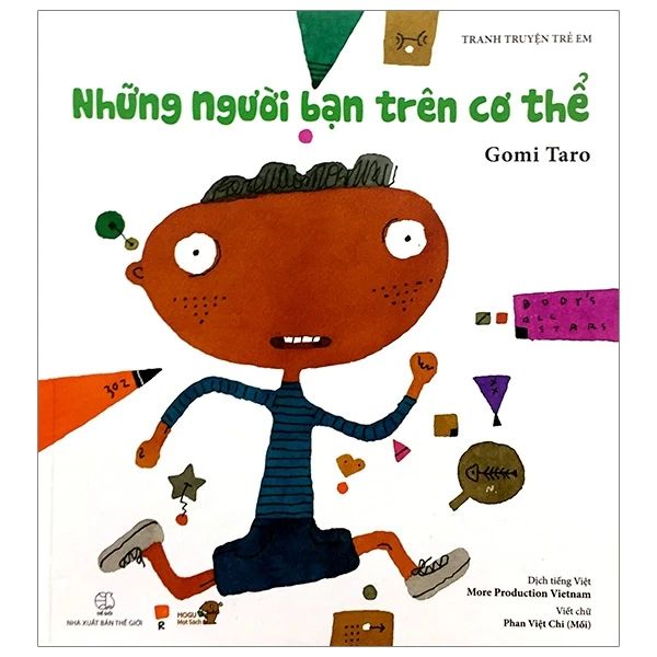 Ehon Nhật Bản - Những Người Bạn Trên Cơ Thể