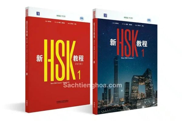 Combo Sách Giáo Trình New HSK 1 + Sổ Tay Học Và Luyện Tập New HSK 1