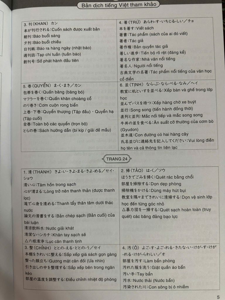 Kanji Masuta N2- Tái bản dịch Tiếng Việt