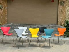 Ghế Lưng Bướm Chân inox