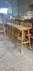 Ghế Bar Gỗ Cao Su