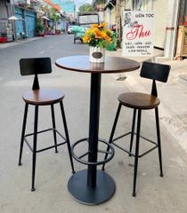 Ghế Bar Lưng Tựa Sắt