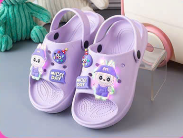  SANDAN NHẸ 1670-2T LABUBU NICE LAIKA 489 - TÍM - ĐẠI 