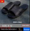  DÉP NHỰA NAM YN02-03A DEM NAM ĐEN 317 