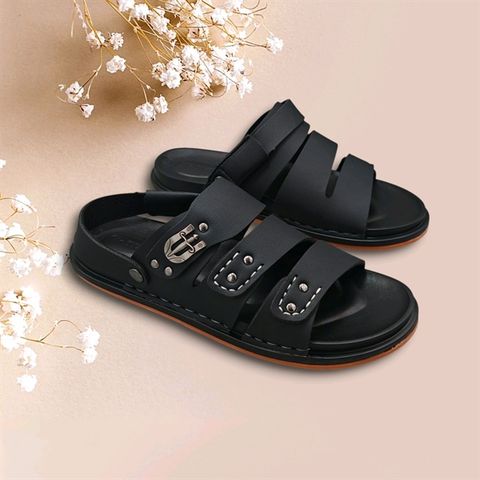  SANDAN PU KA THD02 ĐEN KHÓA BÊN 492 CƠ BẢN 