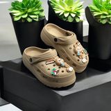  SỤC SIÊU NHẸ NỮ KB 4078 LABUBU NỔI 001 - NÂU 