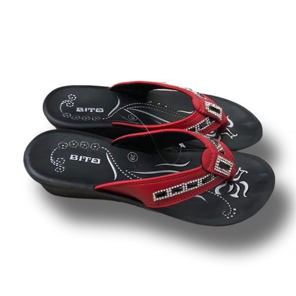 KẸP SI NỮ KB ĐỎ XOÀN BITO 250