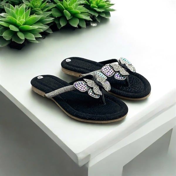 KẸP SI NỮ KA X3 BƯỚM 512 - ĐEN