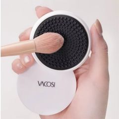 Hộp Rửa Cọ Trang Điểm Kèm Xà Bông Vacosi