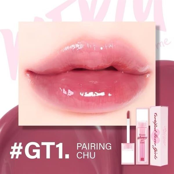 Son Tint Bóng Merzy Bisous Glowy Gel 4G