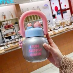 Bình Nước Fun Supply Chain 800ml Quai Hồng