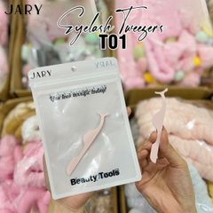 Nhíp Gắn Lông Mi Dài Bán Nguyệt Jary Eyelash Tweezers