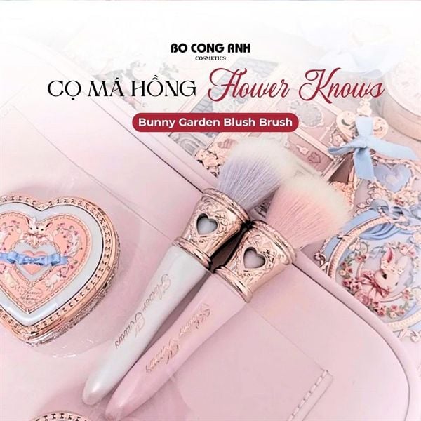Cọ Má Hồng Flower Knows BST Thỏ Bunny