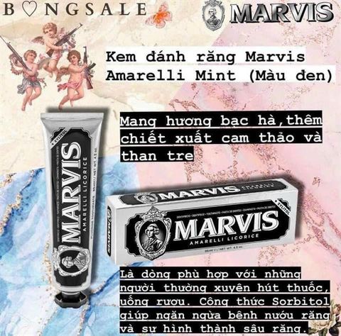 Kem Đánh Răng Marvis 85ml
