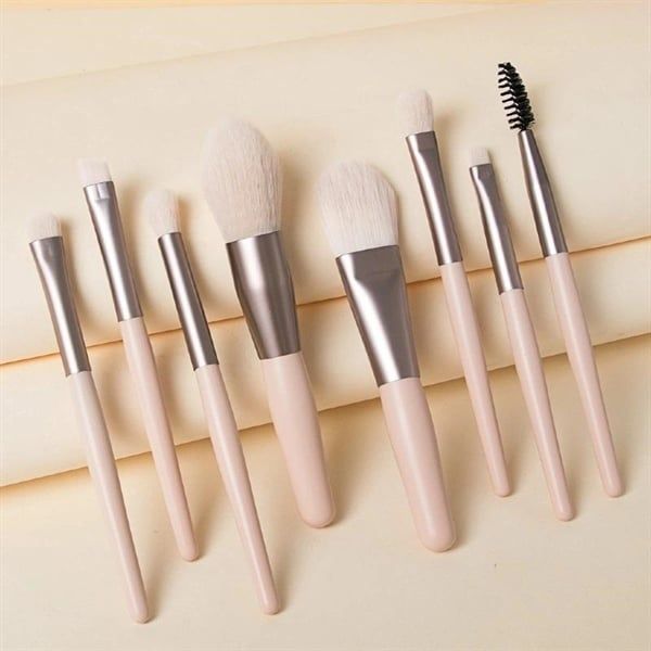 Bộ Set Cọ 7 Cây Túi Da Pu