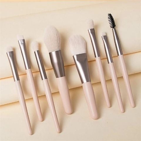 Bộ Set Cọ 7 Cây Túi Da Pu