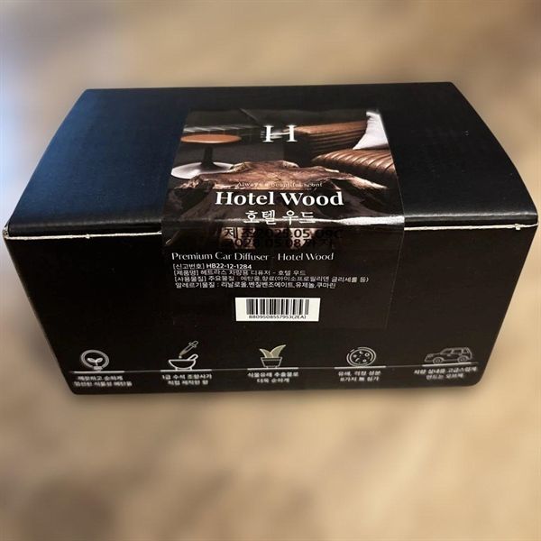 [Set 2] Nước Hoa Ô Tô Hetras Premium Car Diffuser 77ml (05/2028)