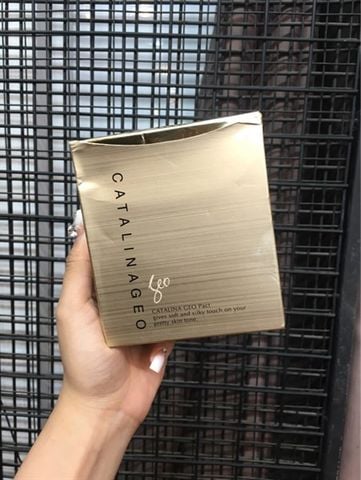 (Vàng) Phấn Phủ Geo Lamy Catalina Golden Pact 22g Hàn Quốc