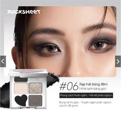 Phấn Mắt 4 Ô Rock Sweet 5G
