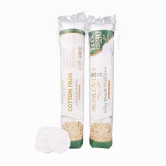 Bông Tẩy Trang Skinlovers Sambijo Cotton Mềm Mịn 80 Miếng