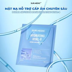 Mặt Nạ Cấp Ẩm Sur.Medic Derma Infusion Mask Hydrating Hyal-8 28g
