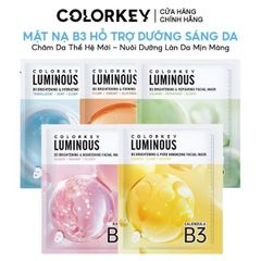 Mặt Nạ Colorkey Luminous B3 Brightening & Repairing Facial Mask