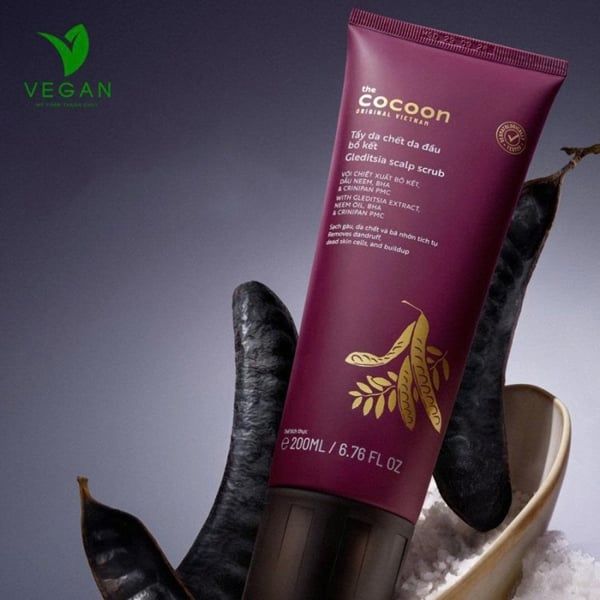 Tẩy Da Chết Da Đầu Cocoon Chiết Xuất Bồ Kết 200ml