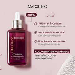 Tinh Chất Dưỡng ẩm, Chống Lão Hóa Maxclinic Collagen Intensive Ampoule 100ml