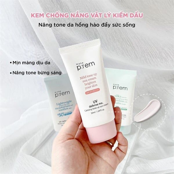 [Tách Set Unbox] Kem Chống Nắng Make Prem 40ml
