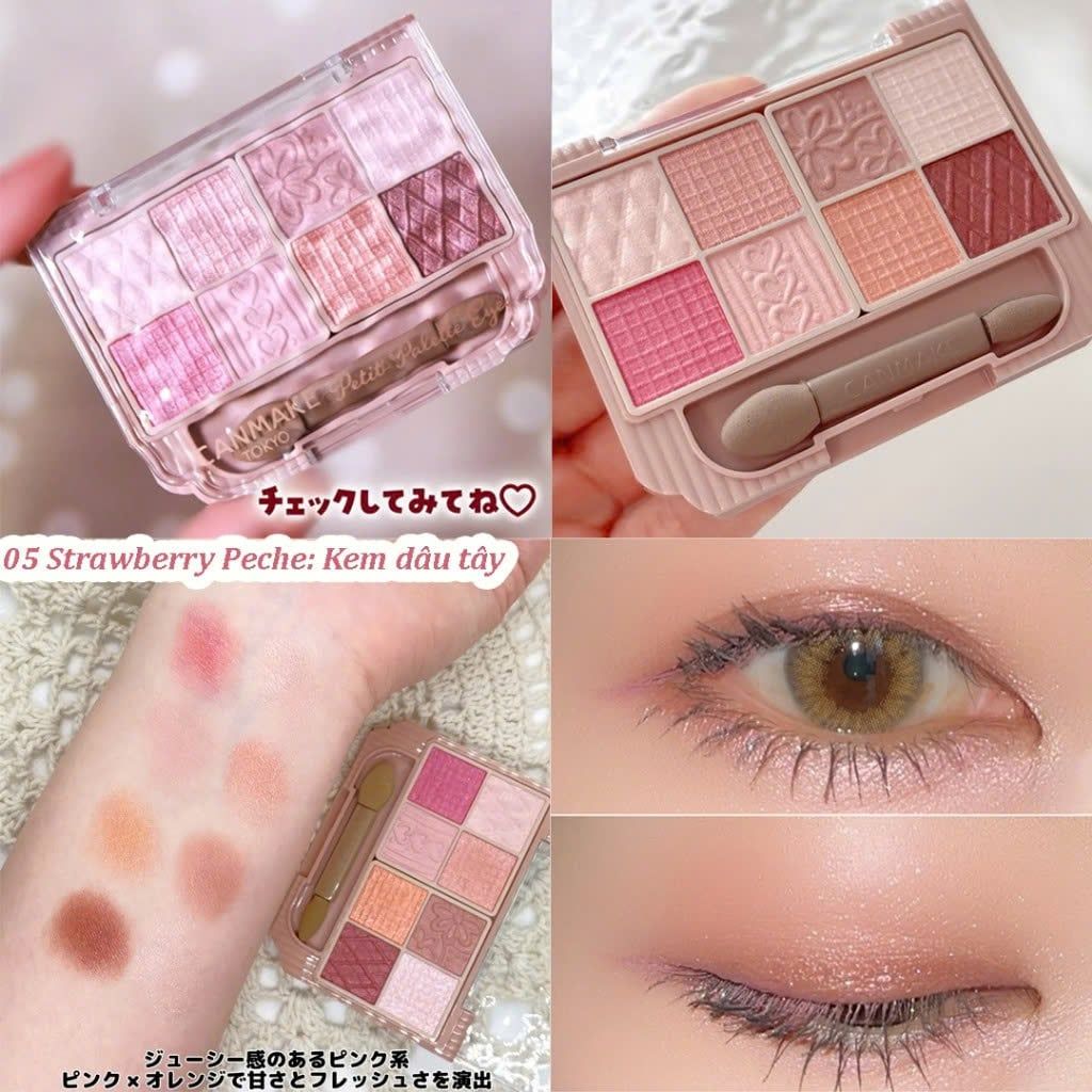 Bảng Phấn Mắt Canmake 8 Ô Petit Palette Eyes