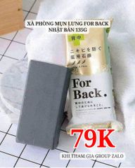Xà Phòng Mụn Lưng Forback Nhật Bản 135g (04/2030)