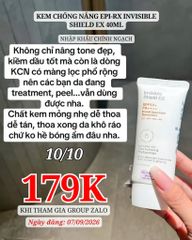 Kem Chống Nắng Epi-rx Invisible Shield Ex