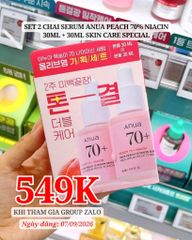 Set Serum Anua Peach 70% Niacin 30ml + 30ml Skin Care Special