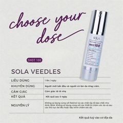 [NK] Tinh Chất Vi Kim Sola Whitening Veedle Shot 50ml