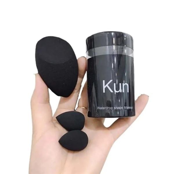 Bông Mút Tán Kem Nền KUN Đen