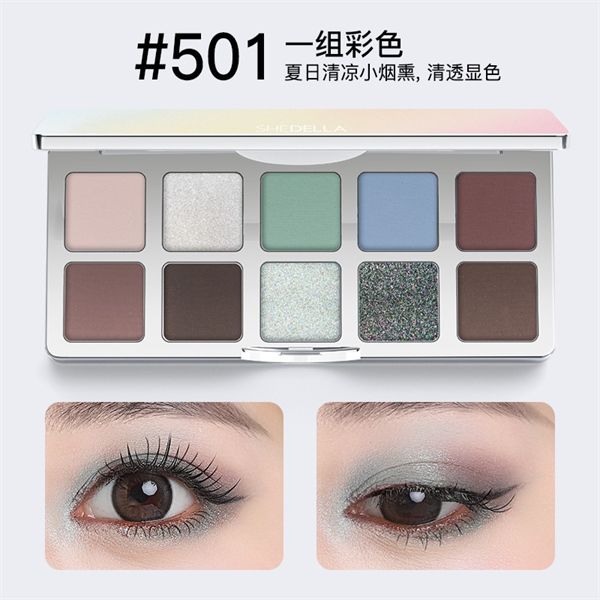 Phấn Mắt 10 Ô Shedella Dreamy 10G