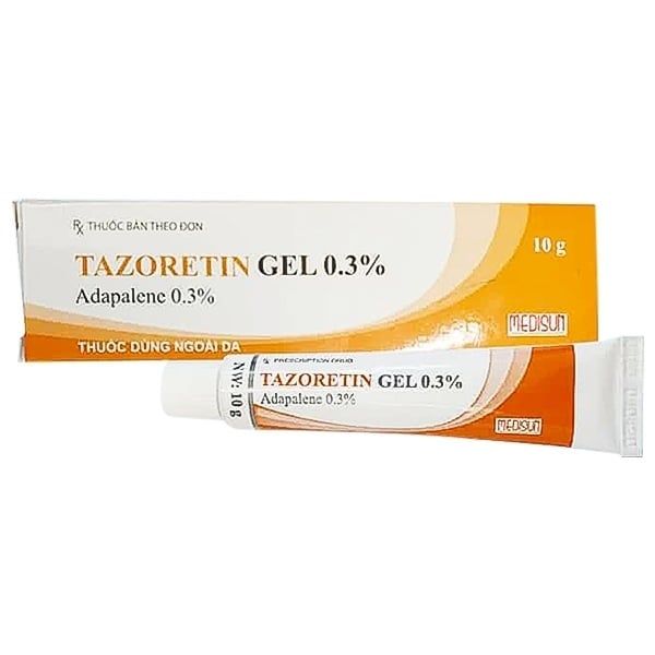 Kem Trị Mụn Tazoretin Adapalene 0.1% (9/2026)