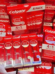 Kem Đánh Răng Colgate Optic White Platinum 10X 116G