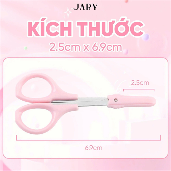 Kéo Tỉa Mày, Cắt Lông Mi Jary Eyebrow Scissors