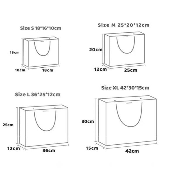 Túi Quà Adela Thắt Nơ, Quai Thừng