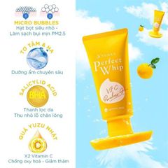 #Xanh Dương - Sữa Rửa Mặt Perfect Whip Senka 120g (25/02/2028)