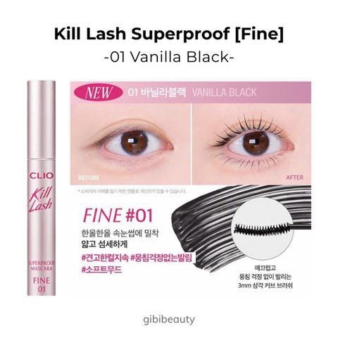 [Fine] Mascara CLIO Kill Lash Superproof 7G (07/2028)