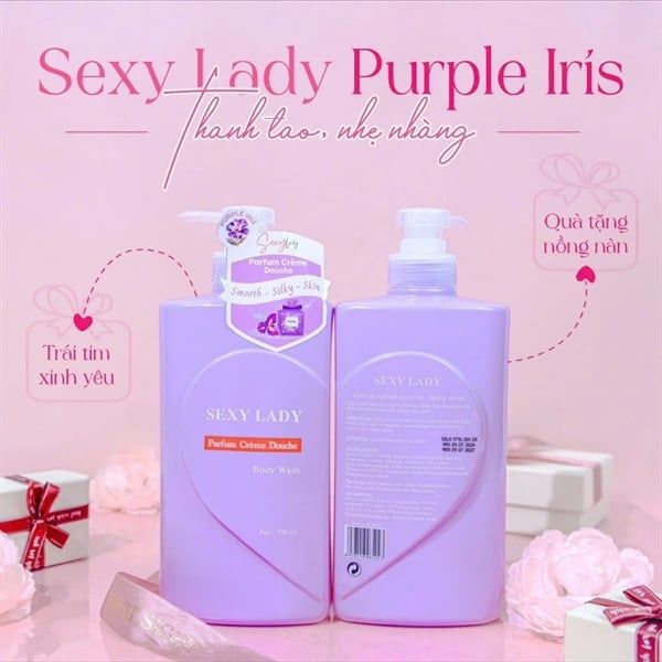 Sữa Tắm Sexy Lady Pháp 700ml (29/07/2027)