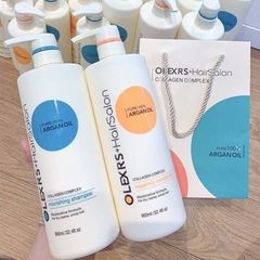 Gội xả  Olexrs + Hair Salon Pure 100% Argan Oil