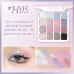 Bảng Phấn Mắt 16 Ô Hold Live Sunset Magic Eye Shadow Palette