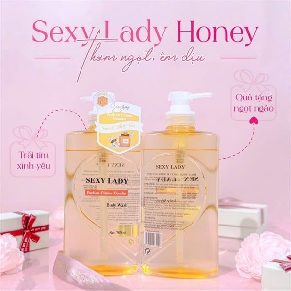 Sữa Tắm Sexy Lady Pháp 700ml (29/07/2027)