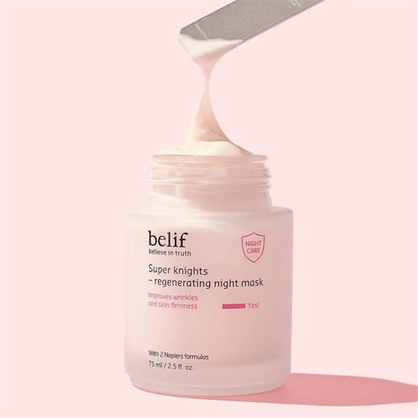 Mặt Nạ Ngủ Dưỡng Ẩm, Phục Hồi Da Belif Super Knights - Multi Vitamin