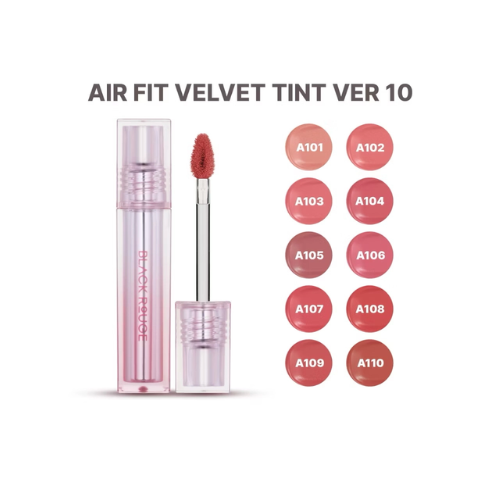 Son Black Rouge Air Fit Velvet Tint Version 10
