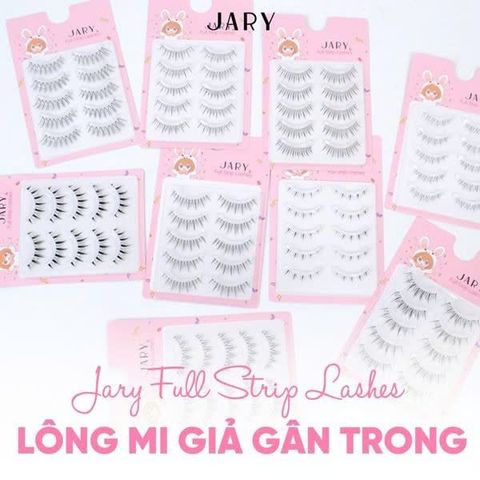Lông Mi Giả Gân Trong Jary Full Strip Lashes
